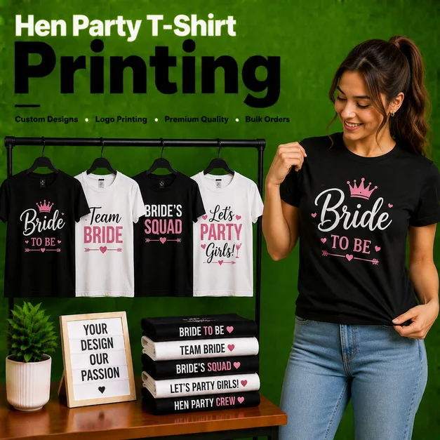 Hen Party T Shirt Printing Liverpool
