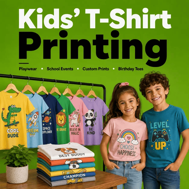 Kids' T Shirt Printing Liverpool