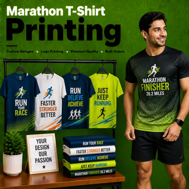 Marathon T Shirt Printing Liverpool