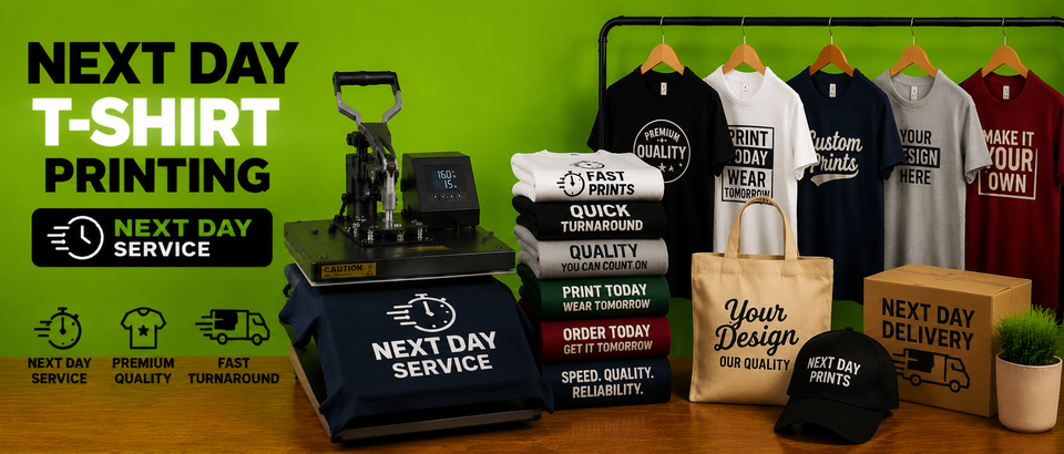 Next Day T shirt Printing Liverpool
