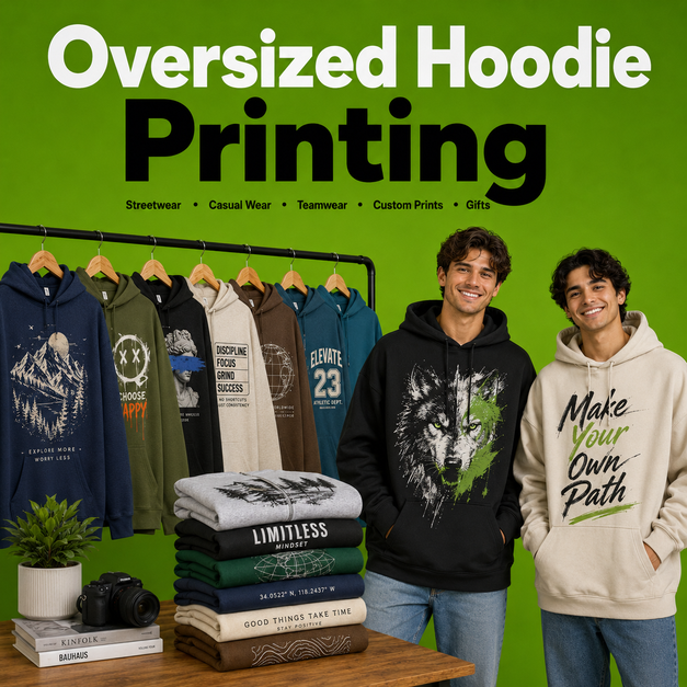 Oversized Hoodie Printing Liverpool