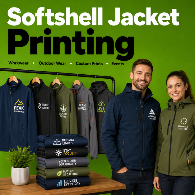 Softshell Jacket Printing Liverpool