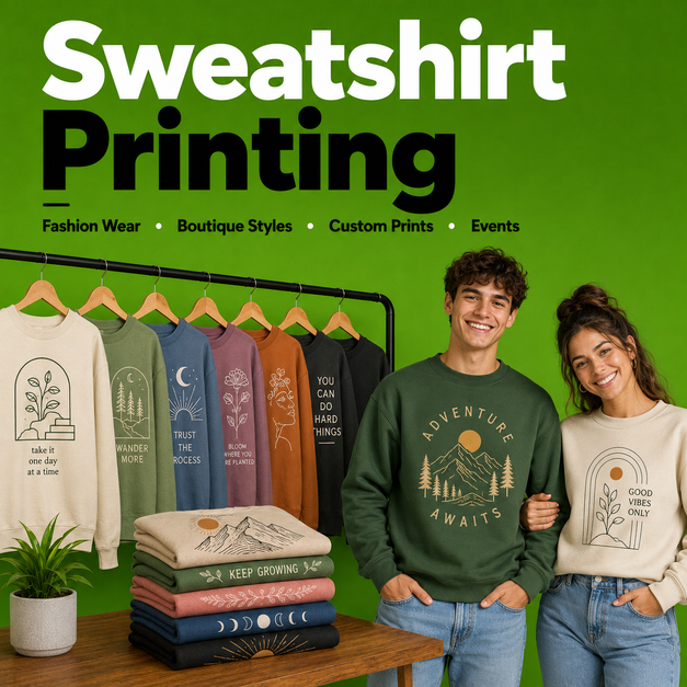 Sweatshirt Printing Liverpool