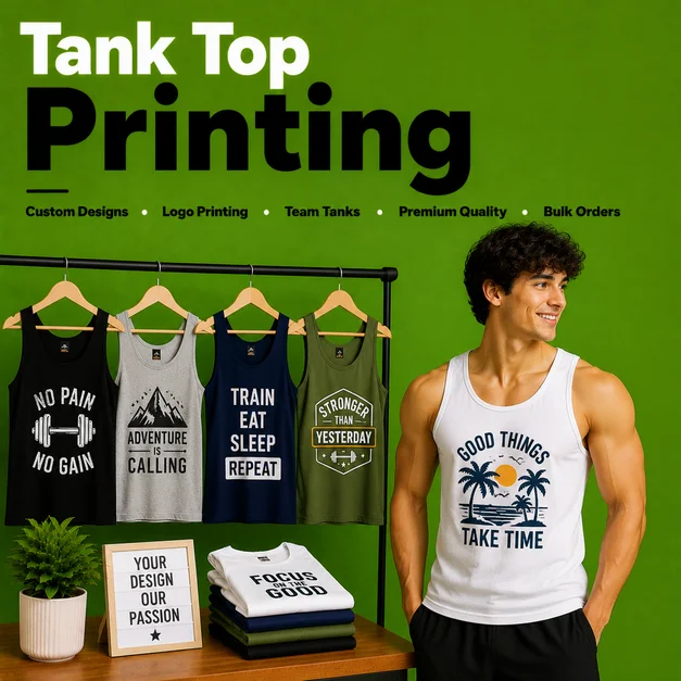 Tank Top Printing Liverpool