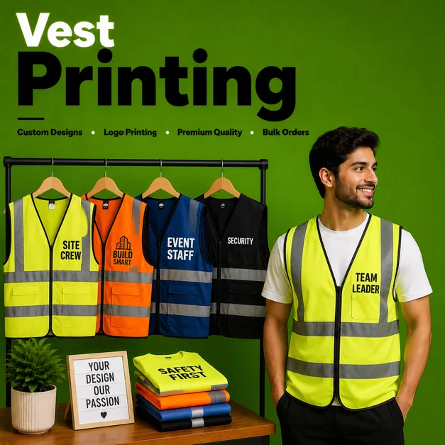 Vest Printing Liverpool