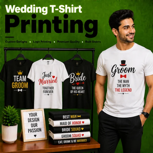 Wedding T Shirt Printing Liverpool
