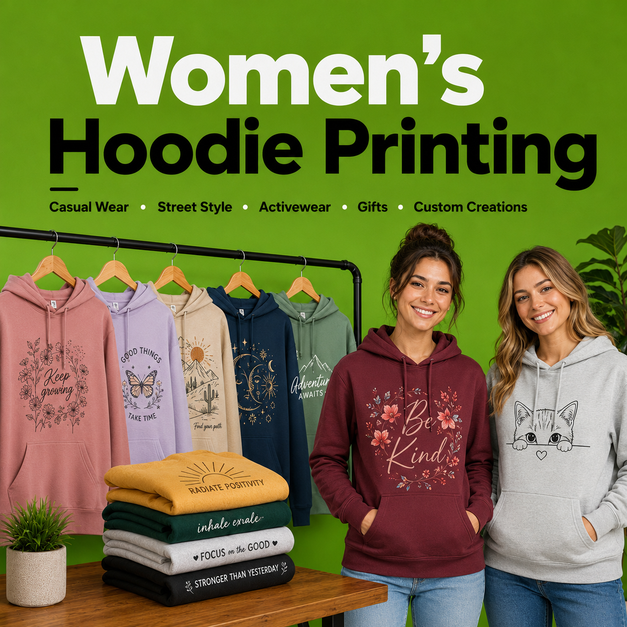 Women's Hoodie Printing Liverpool