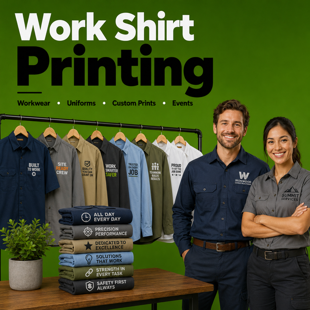 Work Shirt Printing Liverpool