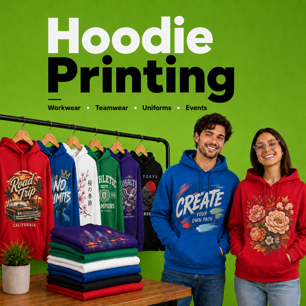 Hoodie Printing Liverpool